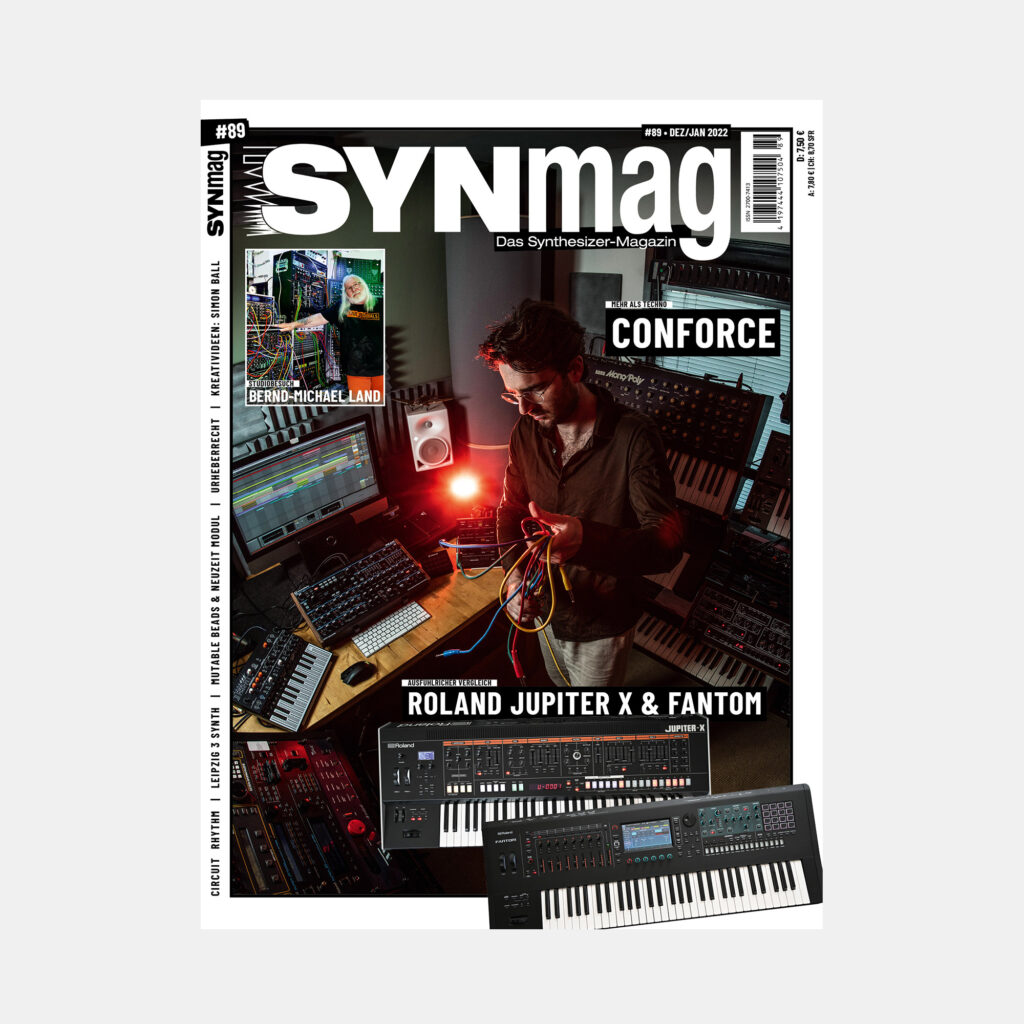 Magazin Layout für das Synmag Magazin
