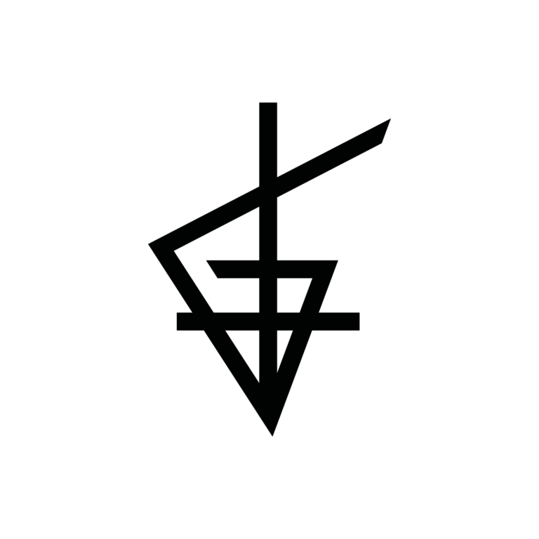 Logodesign für Totengläut: Ein verschachteltes T und G